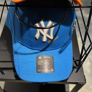 NY BLUE Exclusive Colors Unisex Adjustable Hat